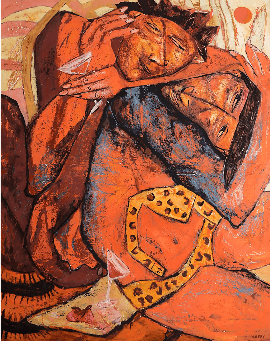 "Seduction", 150x120cm, oil on canvas